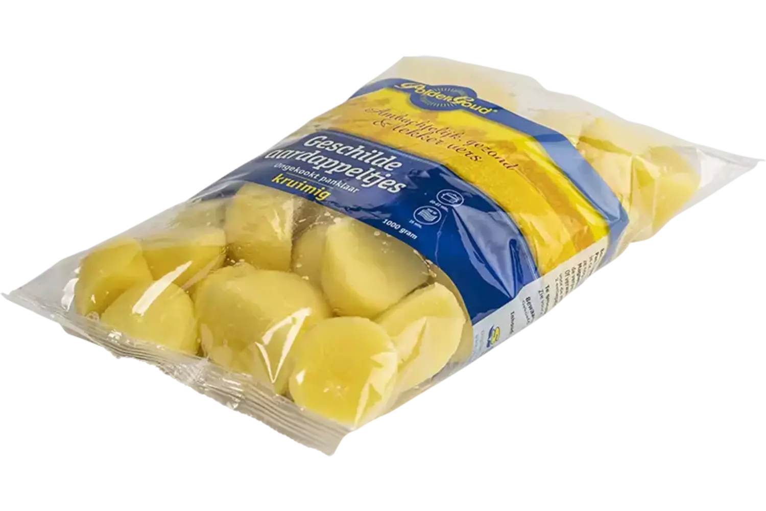 Tafelaardappelen half kruimig 1kg kist 10 stuks